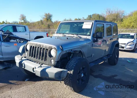 2014 Jeep Wrangler Unlimited Sport z USA, uszkodzony, nr VIN 1C4BJWDG3EL251424